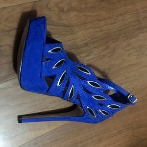 Madison blue high heels